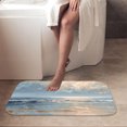 thumbnail image 4 of 1pc Seascape with Flying Birds Absorbent Non-Slip Bathroom Thickened Flannel Rug Decor,Soft,Quick Drying,Suitable For Indoor/outdoor Use,Bathrooms,Bedrooms,Kitchens,Terrace,Laundry Rooms,16"x24", 4 of 9
