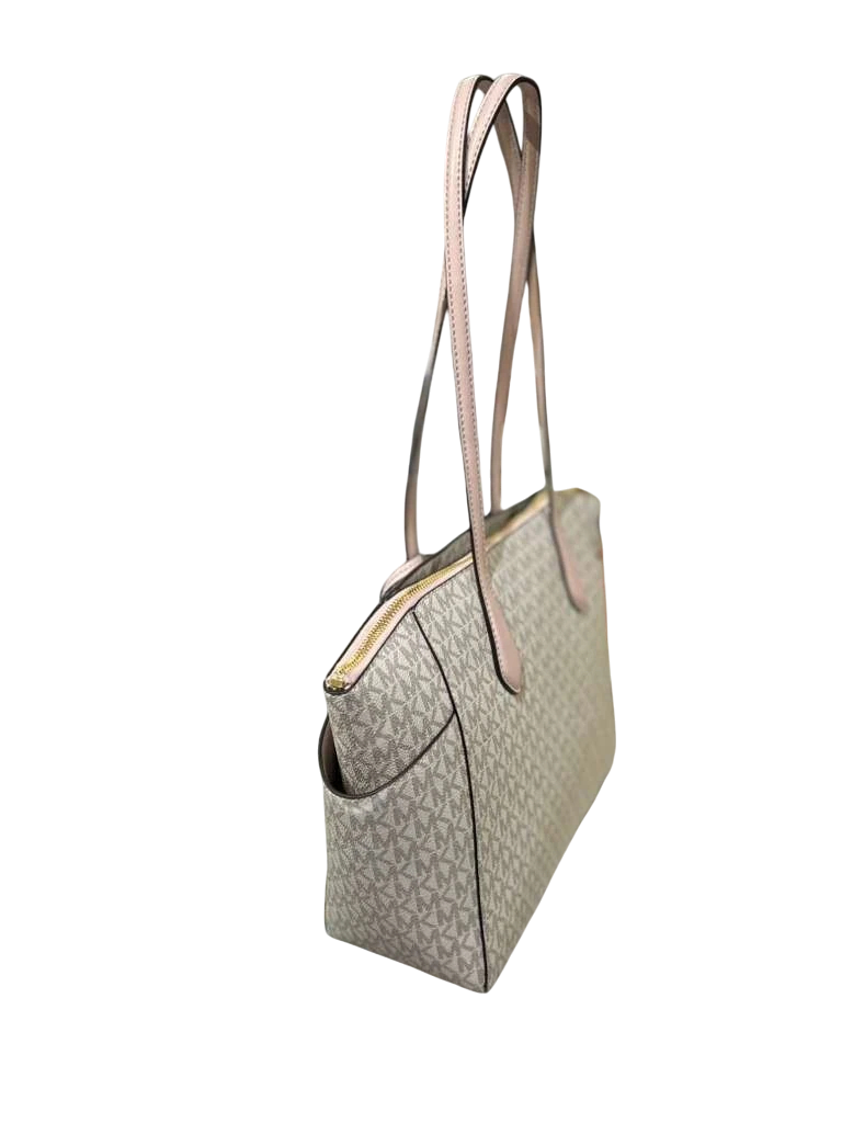 Michael Kors Marilyn Medium Signature Tote, Powder Blush photo 6