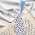thumbnail image 6 of Kdxio Strawberry And Flowers Print Metal Tassel Bookmarks,Perfect Gift for Art Lovers and Bookworms Metal Bookmarks for Women, 6 of 8