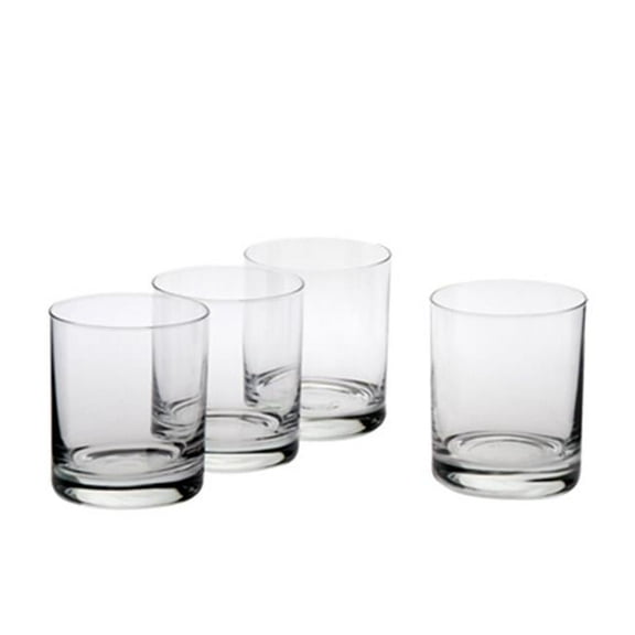 Ravenscraft Crystal W6820 Crystal Classic Double Old Fashioned- Set of 4