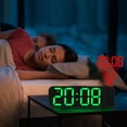 thumbnail image 3 of sruoe Alarm Clock, Alarm Clocks for Bedroom, Smart Alarm Clock, Clock Alarm, Deep Sleep Alarm Clocks, Bell Alarm Clock, Wireless Charging Home, Plastic, 3 of 5