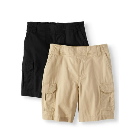 - Essential Denim and Cargo Shorts, 2-Piece Multi-Pack Set (Little Boys & Big Boys)