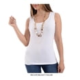 thumbnail image 1 of Top Ocean Pacific Talla Ch Blanco Top Tirante Ancho, 1 of 4