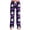 Multicolor, variant on Pajama Pants Women Halloween Ghost Print Soft Stretch Drawstring Comfy Lounge Bottoms