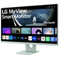 thumbnail image 6 of LG 27" Monitor Full HD IPS MyView Green Smart Monitor with webOS and Built-in Speakers, Model 27SR50F-G, 6 of 9