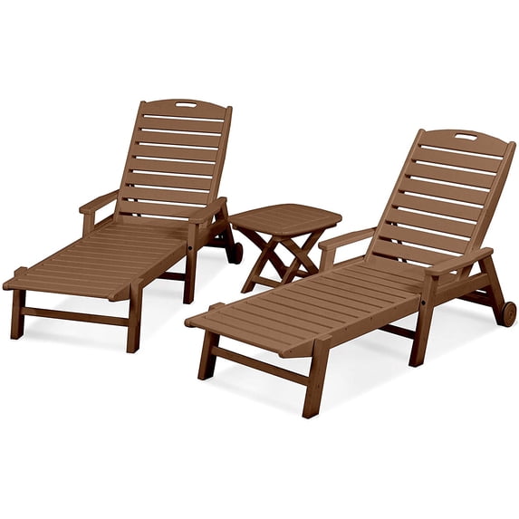 Nautical 3-Piece Chaise Set