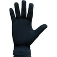 thumbnail image 3 of Yacht & Smith Black Stretch Knit Unisex Winter Gloves, 3 of 6