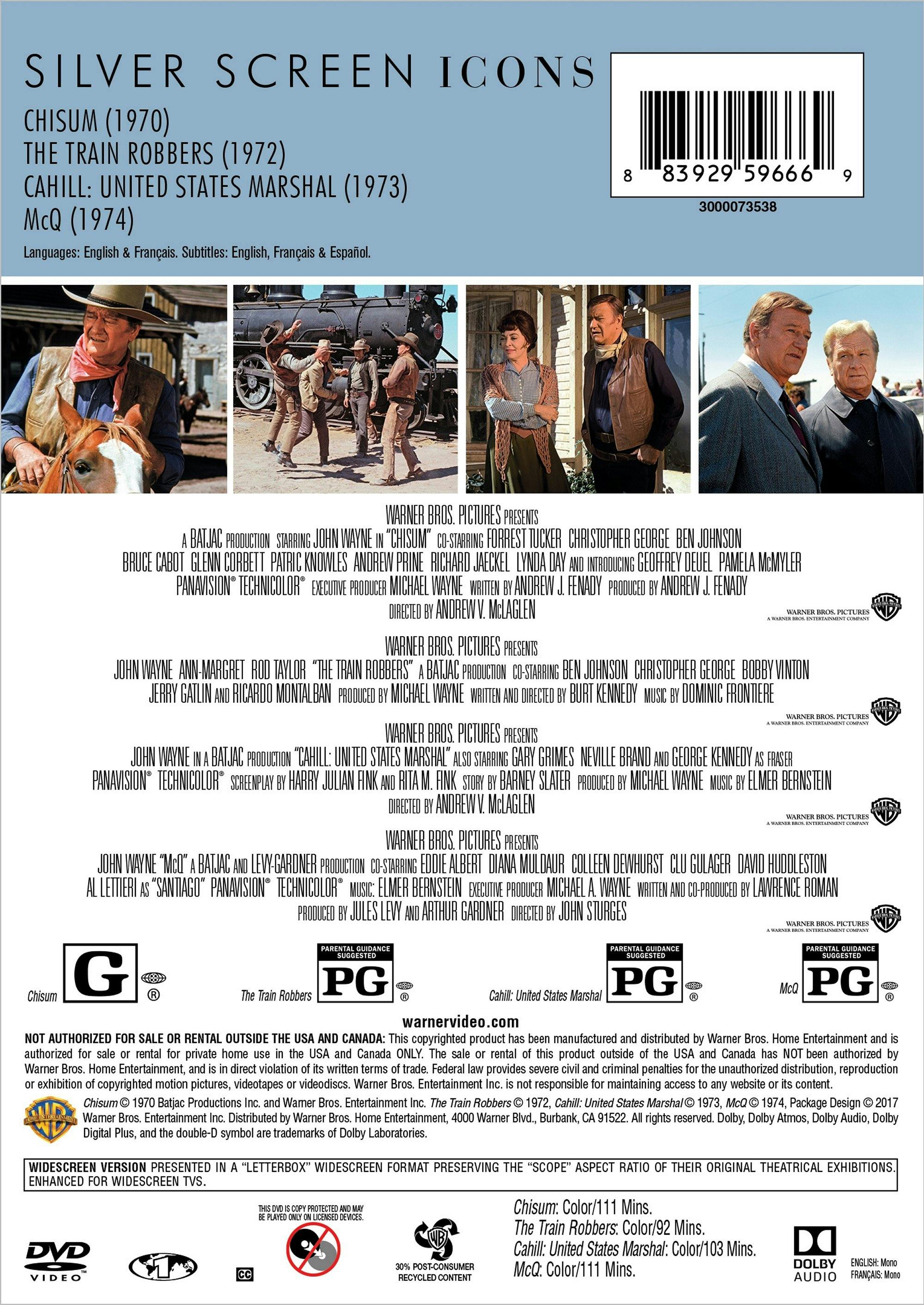 Silver Screen Icons: John Wayne Action (DVD)