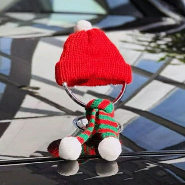 Mercedes-Benz Emblème E-Class et S-Class avec Chapeau Rouge et Foulard