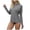 Grey, variant on Lightweight Breathable Shade Tee For Summer Slim Fit Ice Silk With Thumb Hole Coverage Womens Cold Gear Long Sleeve
