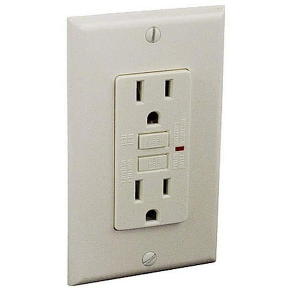 AH Lighting GFCI-15-W-TR-WRWHITE Gfci Tamper Resistant LED 943, White - 15W
