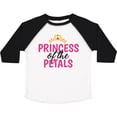 thumbnail image 3 of Inktastic Princess of the Petals with Crown Girls Toddler T-Shirt, 3 of 5