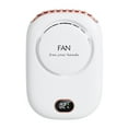 thumbnail image 2 of Ventilador de cuello colgante perfecl USB Recargable blanco, 2 of 7