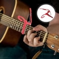 thumbnail image 2 of Shisuyan Guitar Capo Quick Adjustment Versatile Use for Beginners 1Pack, 2 of 9