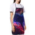 thumbnail image 4 of Sikiie Cosmic Cat Psychedelic Journey Aprons for Kitchen Cooking Aprons, Chef Apron for Men Women Chef, 4 of 7