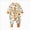 A66-Orange, variant on Newborn Baby Girl Fall Winter Clothes Infant Romper Jumpsuit