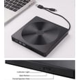 thumbnail image 5 of External CD DVD Drive, Writer Type C USB 3.0 CD DVD Burner Combo High Speed Re-Writer for Laptop Notebook PC Desktop Computer, 5 of 5