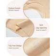 thumbnail image 6 of OEIOEI No Show Slip Shorts for Women High Waisted Seamless Underwear 3 Pack(L,Basic Mix), 6 of 9