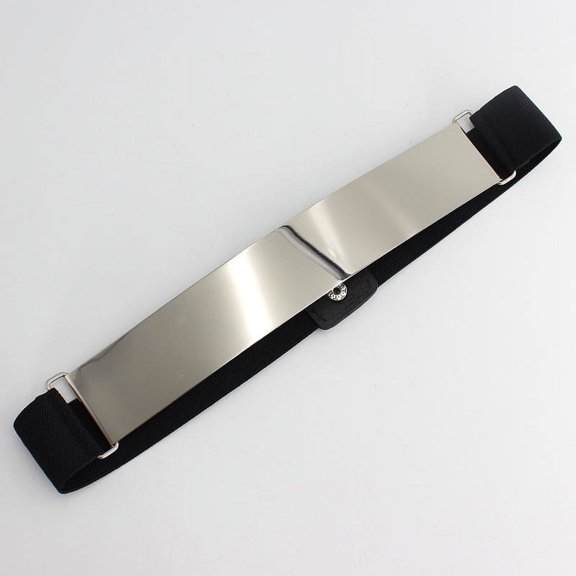 KuKuZhu New Designer Belts for Woman Gold Silver Brand Belt Classy Elastic Ceinture Femme Women Belt Ladies Apparel Accessory Dress Belt