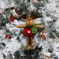 thumbnail image 1 of Adornos navideños para ancianos, muñeco de nieve, alce, regalo de Navidad, colgante pequeño, muñeco de peluche, colgante para árbol de Navidad, suministros Wmkox8yii  gf5902, 1 of 2