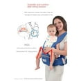 thumbnail image 7 of Baby Carrier with Hip seat,4 Season/ All Seasons,Ergonomic, convertible, Adjustable Baby Holder Carrier 3-in-1 Ergonomic Infant Carrier Soft Baby Holder 3 to 36 Months, 7 of 7