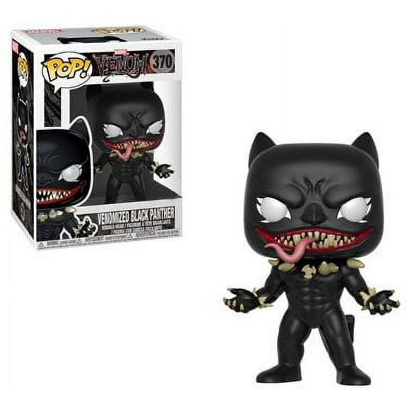 Funko POP Marvel Venom Venomized Black Panther 370 Vinyl Figure