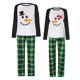 thumbnail image 1 of Conjuntos de pijamas de pareja de Navidad para hombres y mujeres, sombrero y pajarita, muñeco de nieve, ropa de dormir para adultos, conjunto de pijamas rojos, 1 of 4