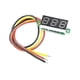 thumbnail image 2 of 4Pcs Mini Voltmeter, ,Digital DC Voltmeter 0.28 Inch, Panel 0-100V DC 3 Wires Voltage Tester LED Display, 2 of 5