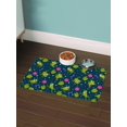 thumbnail image 2 of Frog Pattern Mat Rectangle  -Image by Shutterstock,, 2 of 3