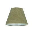 thumbnail image 2 of Aspen Creative 32180 Transitional Hardback Empire Shaped Spider Construction Lamp Shade in Dark Khaki, 9" wide (5" x 9" x 7"), 2 of 4