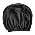 thumbnail image 4 of DOLITY Ottoman Cover Removable Solid Color Foot Stool Cover for Bedroom Living Room Black, 4 of 9