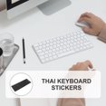 thumbnail image 4 of unbranded Stickers Para De Laptop Con Letra Tailandesa Negro Para Accesorios De Computadora, 4 of 6