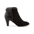 thumbnail image 2 of Karen Scott Womens Melinaa Faux Leather Almond Toe Booties, 2 of 5