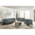 thumbnail image 2 of Picket House Furnishings Calabasas Loveseat in Light Grey Velvet, 2 of 4