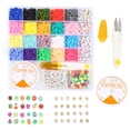 thumbnail image 1 of Clay Beads Kit DIY: Fashion Portable Funny Disc Bead Set Bead Jewelry Making Kit, 1 of 9
