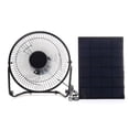 thumbnail image 4 of MYG 4 Inch Solar Panel Powered Fan 5W Solar Powered Fan Solar Energy Exhaust Fan, 4 of 9