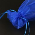 thumbnail image 5 of Sheer Organza Wine Bags 20pcs Sheer Organza Wine Bottle Cover Wrap Bags (Blue) Home Decoration, 5 of 6