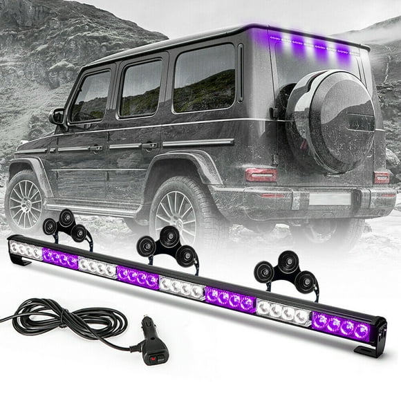Purple Led Strobe Warning Lights