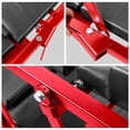 thumbnail image 6 of DNA Motoring TOOLS-00193 48" 2 IN 1 Folding Rolling Garage Shop Creeper Seat 7 x 2" Casters Gray, 6 of 7
