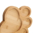 thumbnail image 5 of Wooden Serving Tray Snack Plate, Natural Wood Food Tray Cheese Dessert Serving Board, Decorative Kitchen Tray Organizer, Appetizer Fruit Display Plate Durable Reusable Tableware, 5 of 7