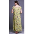 thumbnail image 3 of Bimba Nightgowns For Women Rayon Printed Short Sleeve LadiesÂ&nbsp;NightwearÂ&nbsp;Lingerie, 3 of 4