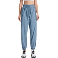 thumbnail image 6 of Comfysfit Pants Comfy's Fit Pants Petite Comfy Fit Stretch Active Pants Women Comfys Fit Women Quick Drying Pants Blue M, 6 of 7