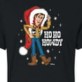 thumbnail image 3 of Toy Story - Woody Ho Ho Howdy - Juniors Cropped Cotton Blend T-Shirt, 3 of 5