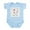 Sky Blue, variant on CafePress - My Great Grandma Loves Me Infant Bodysuit - Baby Light Bodysuit, Size Newborn - 24 Months