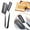 *Black(9.84"), variant on Aoyunhp 1Pc Steak Clip Tongs for Cooking, 9.84 Inch Multifunctional Stainless Steel Food Flipping Spatula Tongs Clip for Beefsteak Bread Hamburger Bbq Meats Pizza Pies Bread Fish Rose Gold
