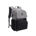 thumbnail image 1 of Pañalera Mochila Gris Con Negro, 1 of 5