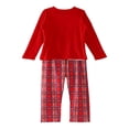 thumbnail image 4 of Pyjamas Assortis pour la Famille Ensemble de Vêtements de Nuit de Noël à Carreaux, 4 of 6