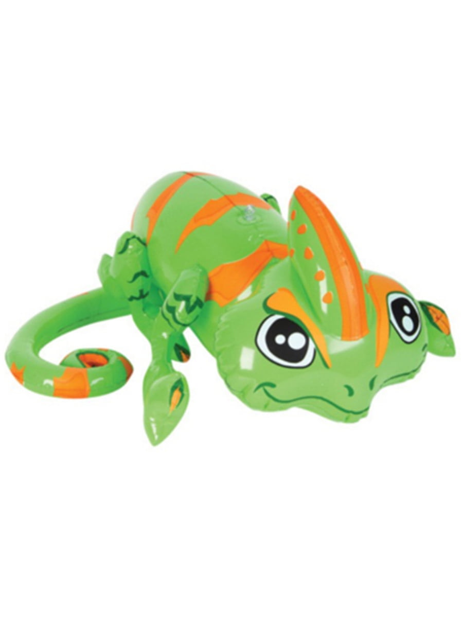 Rhode Island Novelty 24" Green Inflatable Lizard Rainforest Amazon Zoo