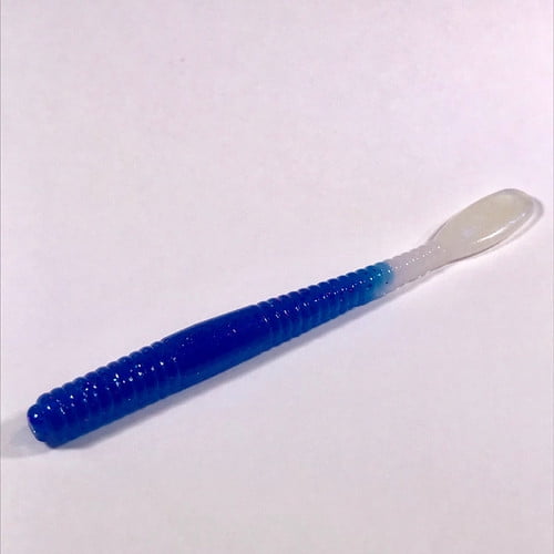 WFO 4.5" 10 Pack Worms - Iceberg