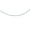White, variant on 14K Yellow Solid Gold Classic Omega 3mm Chain 7" long Diamond Cut Bracelet with Box Catch Clasp
